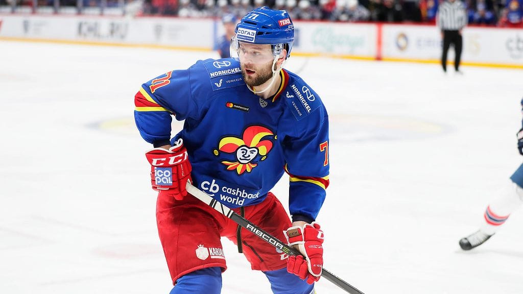 Nicklas Jensen venytti pisteputkensa jo kymmenen ottelun mittaiseksi.