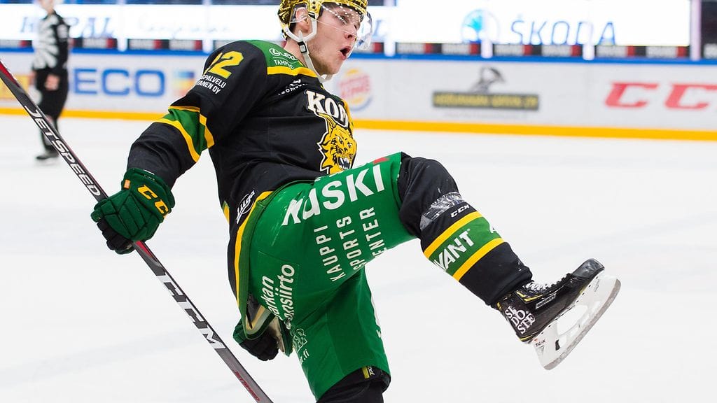 Arttu Ruotsalainen iski uransa ensimmäisen hattutempun SM-liigassa.