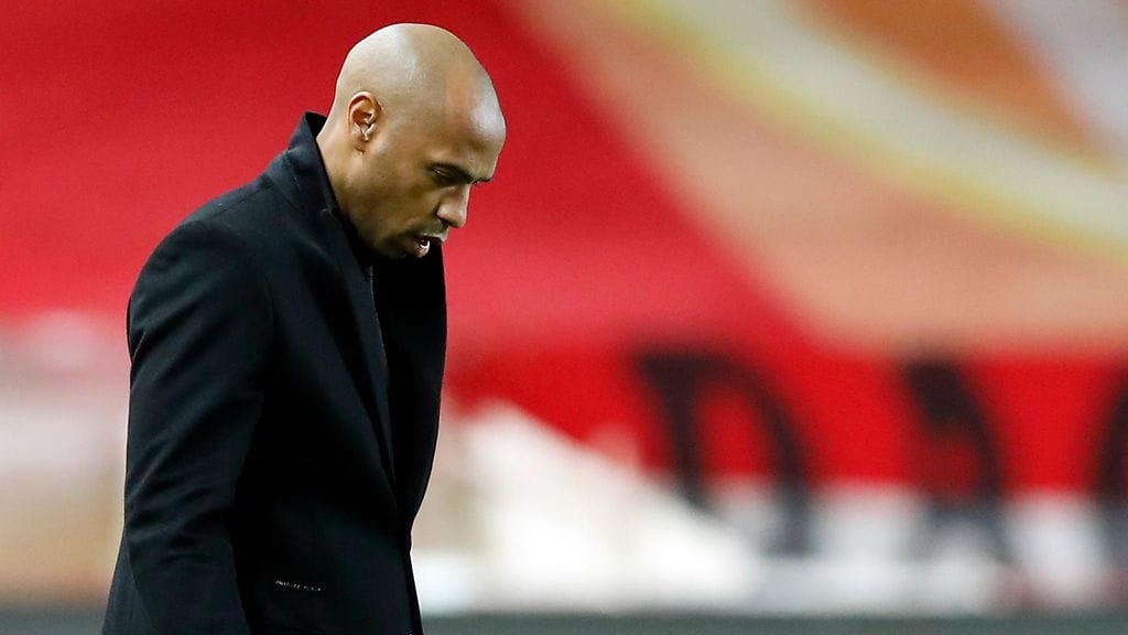 Thierry Henry on hyllytetty päävalmentajan tehtävistään toistaiseksi.