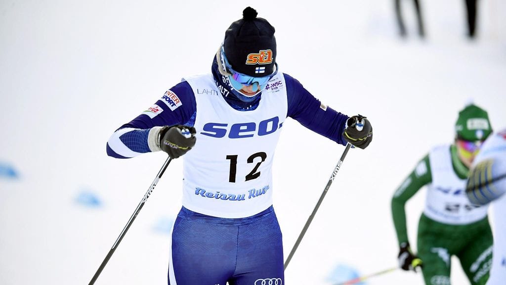 Vilma Nissinen oli 15 kilometrin perinteisen hiihdossa kahdeksas alle 23-vuotiaiden MM-kisoissa Lahdessa.