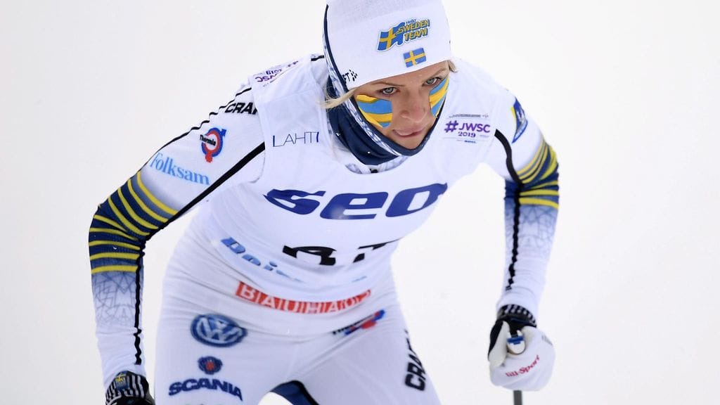 Frida Karlsson on ollut mahtivireessä Lahden MM-laduilla.