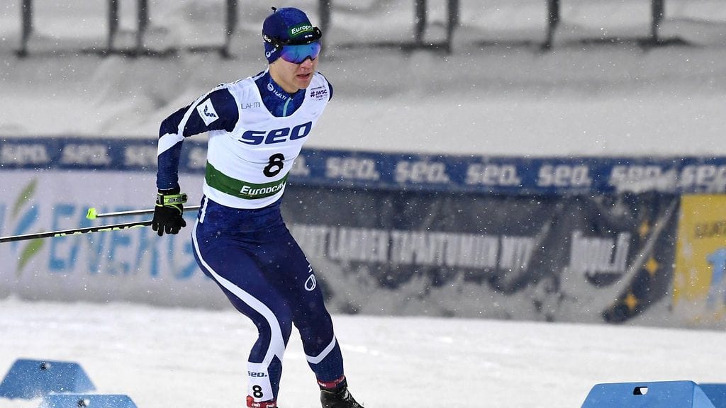 Otto Niittykoski Lahden MM-laduilla.