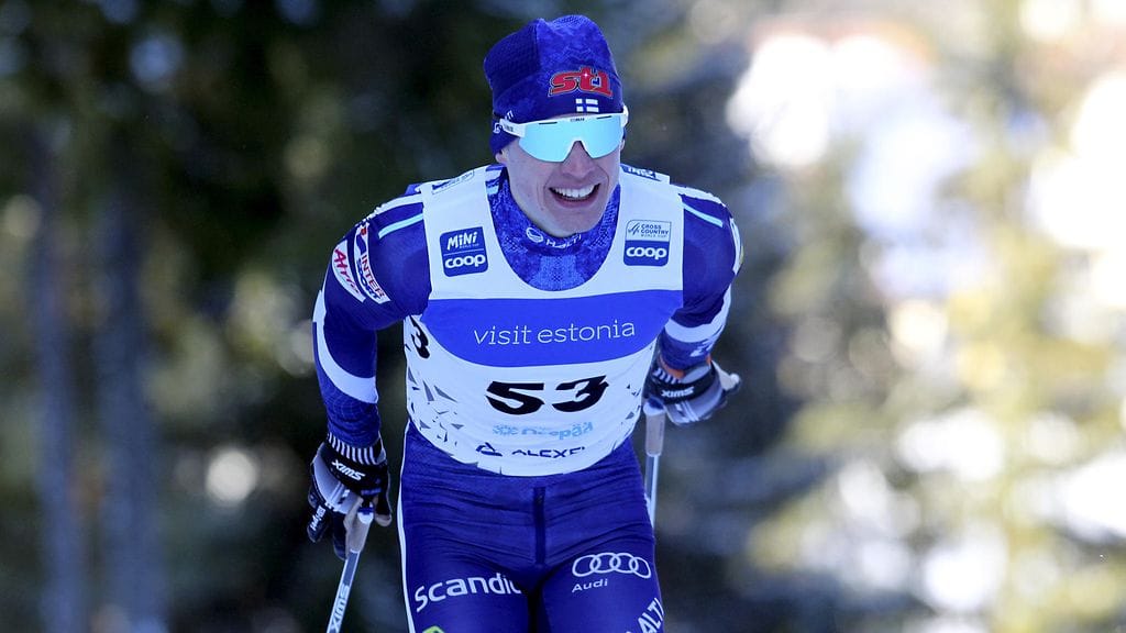 Iivo Niskanen Otepään maailmancupissa viime viikolla.