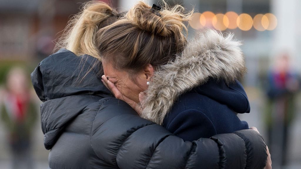 Emiliano Salan sisko Romina kävi perjantaina Cardiffissa toivomassa etsintöjensä jatkamista.