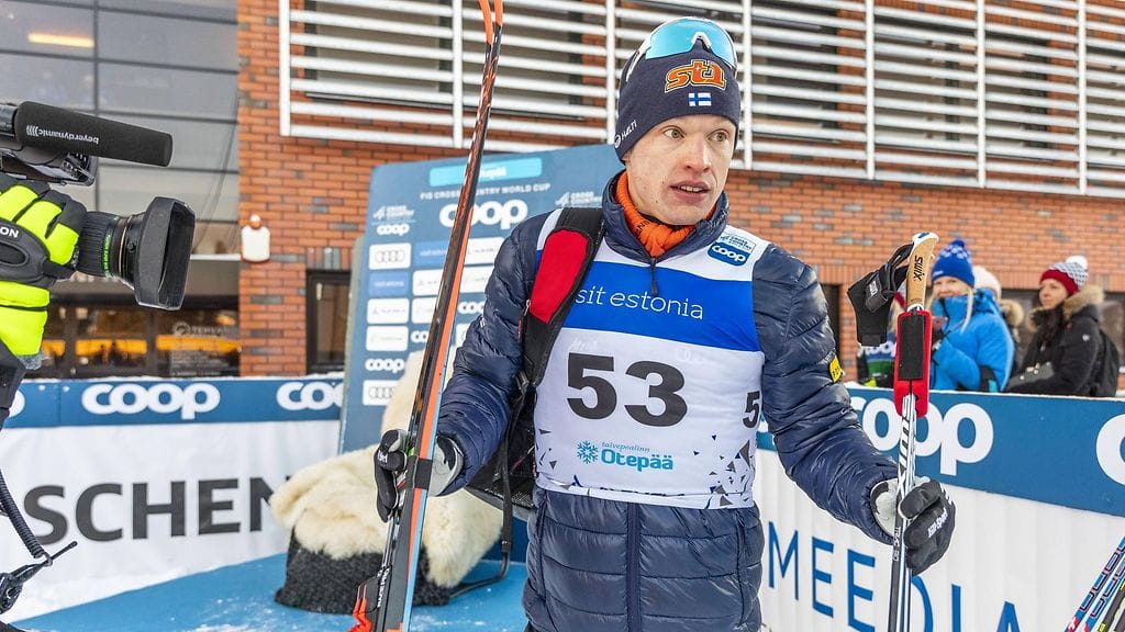 Iivo Niskanen Otepäässä viime viikolla.