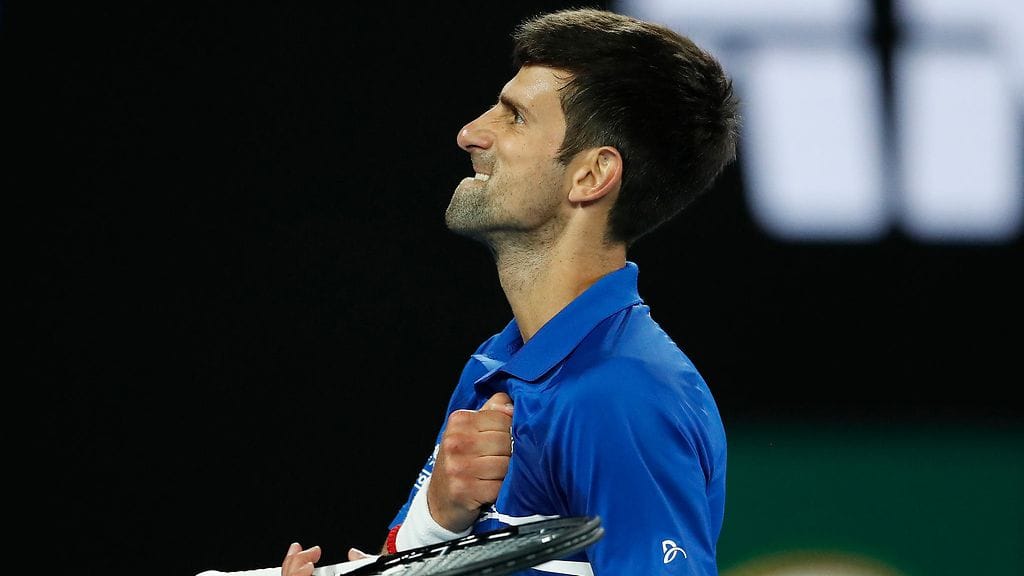 Novak Djokovicille voitto Australian avoimissa oli jo uran seitsemäs.