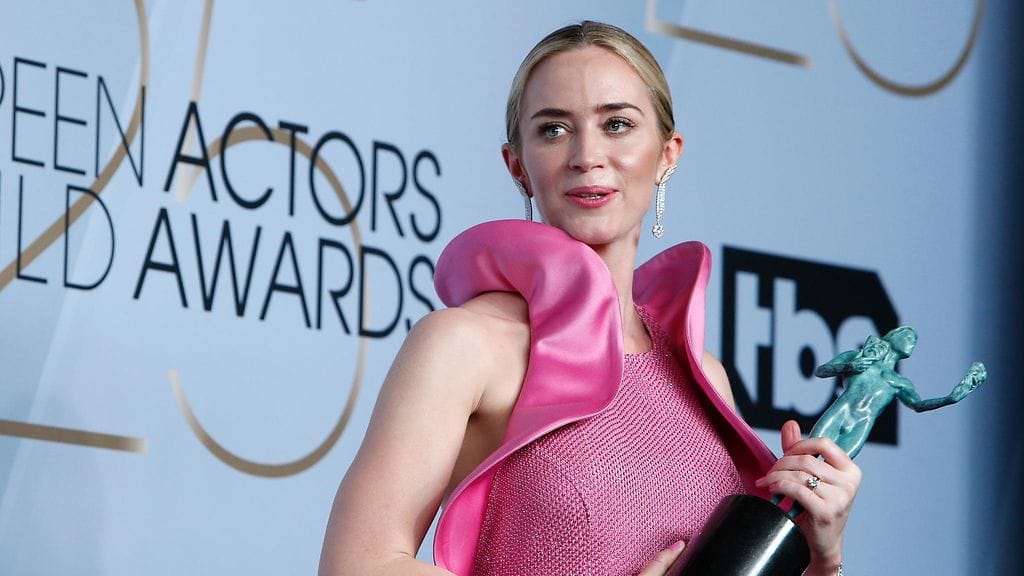 Emily Blunt voitti parhaan naissivuosan palkinnon SAG-gaalassa.