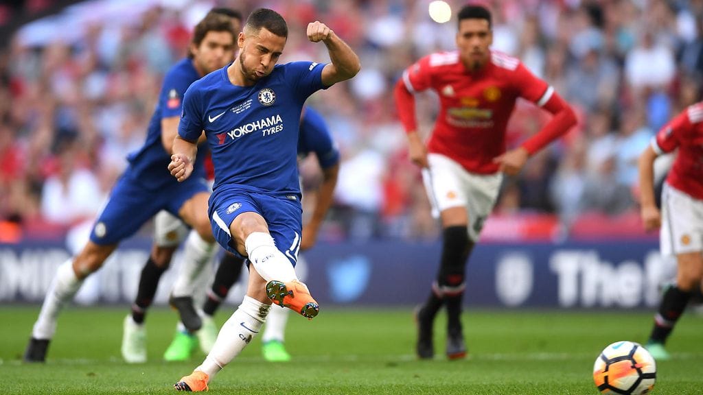 Chelsea ja Manchester United kohtasivat viime vuonna FA Cupin finaalissa.