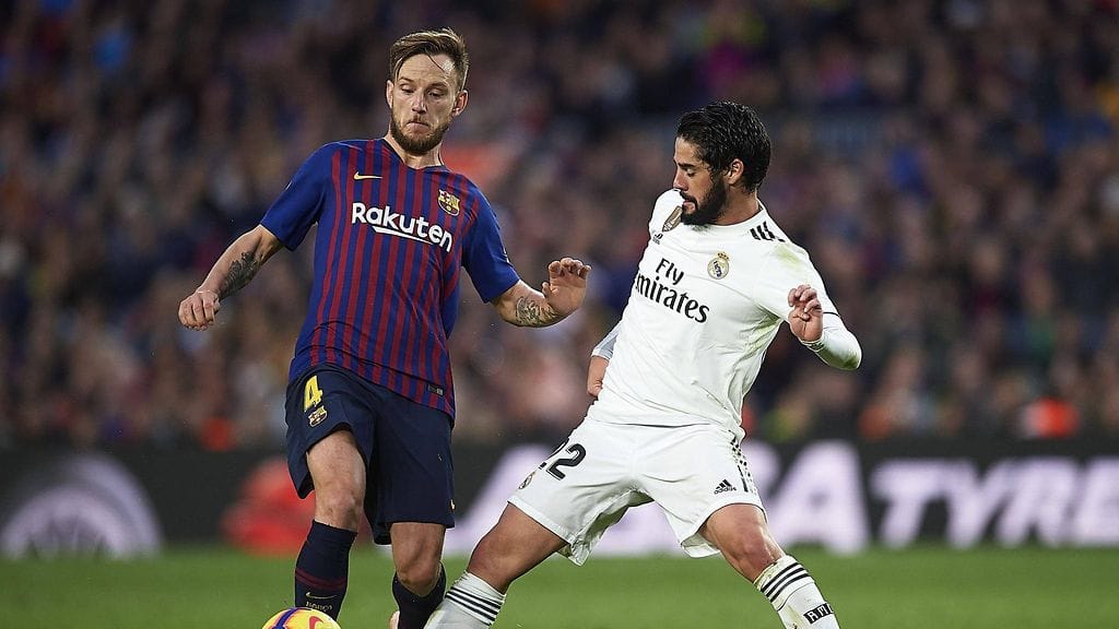 FC Barcelona ja Real Madrid kohtaavat Espanjan cupin välierissä.