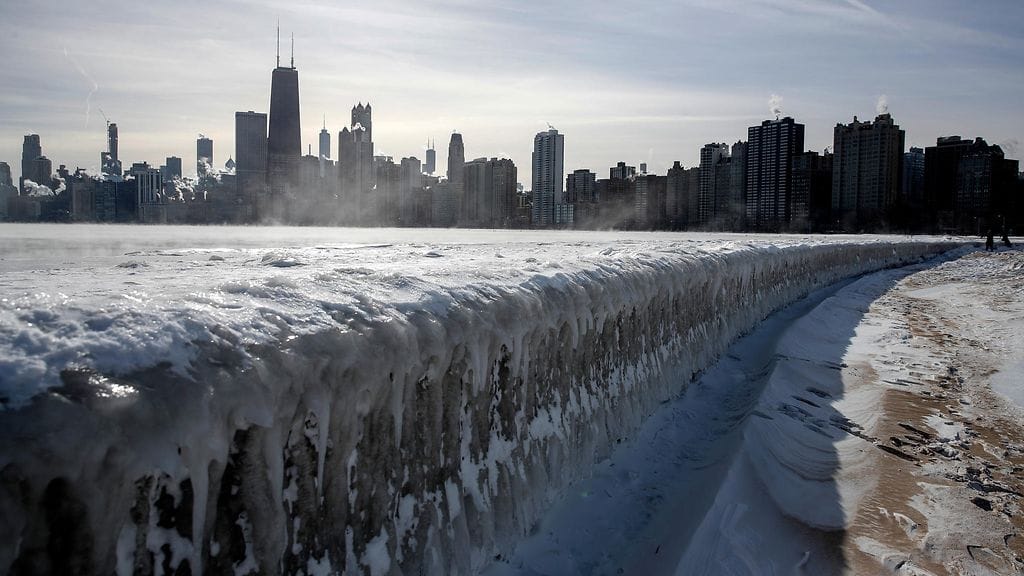 AOP Yhdysvallat Chicago pakkanen