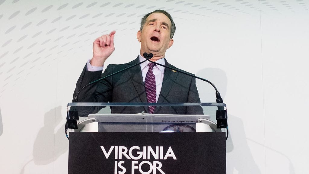 AOP Virginia Ralph Northam kuvernööri