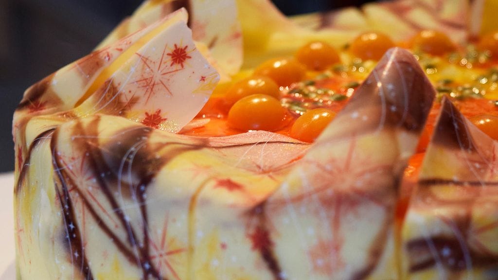 Samppanjamoussekakku