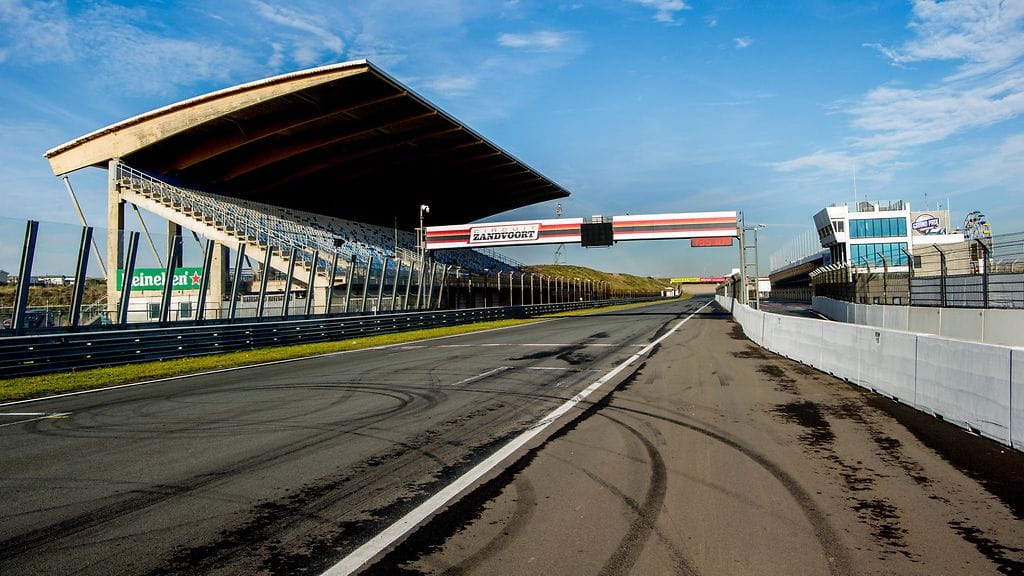 Zandvoortin rata marraskuussa 2018.