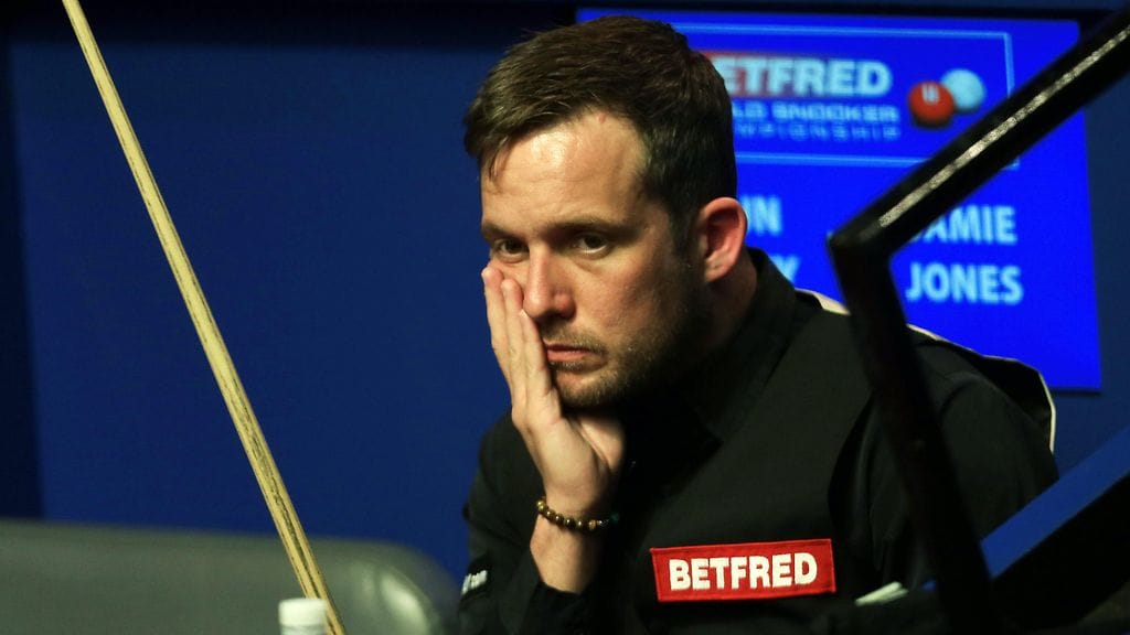 Jamie Jones UK Championship -turnauksessa huhtikuussa 2018.
