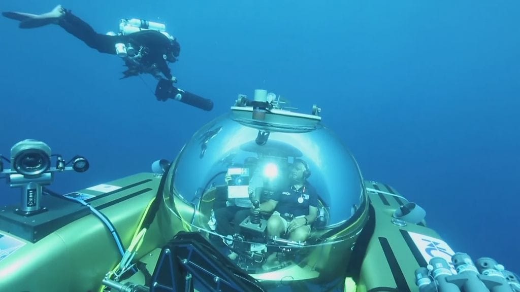 Meritutkimus, Intian valtameri, sukellusvene