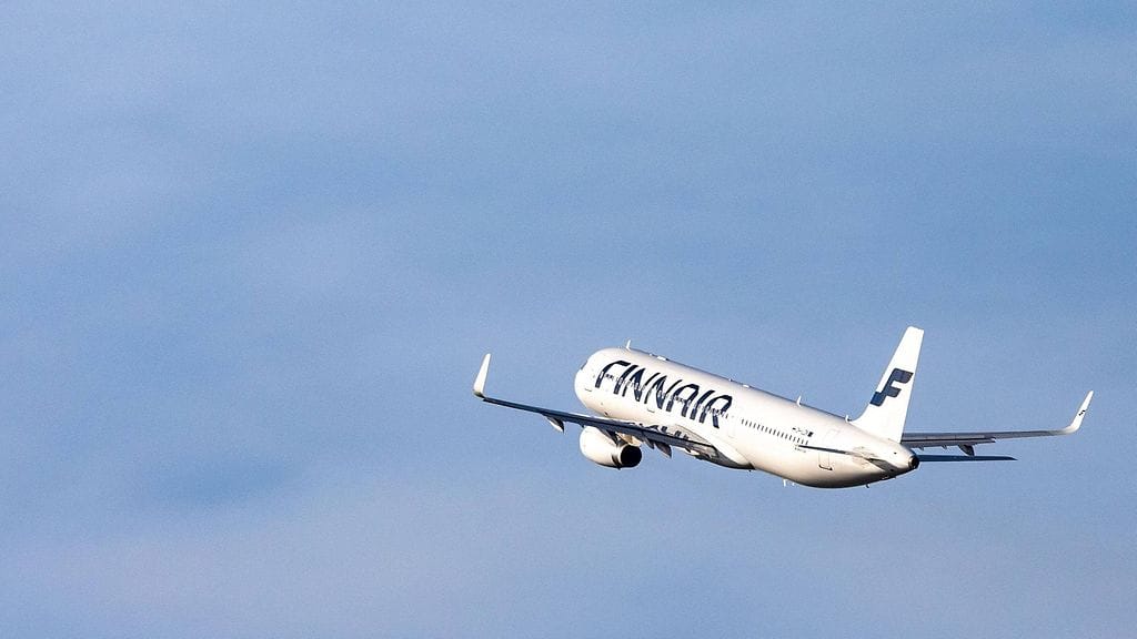 Finnairin lennot myöhästelevät tänään.