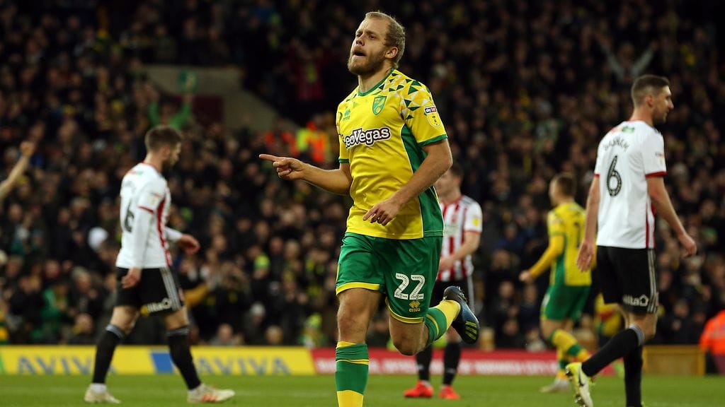Norwichin Teemu Pukki on noussut kannattajien suosikiksi.