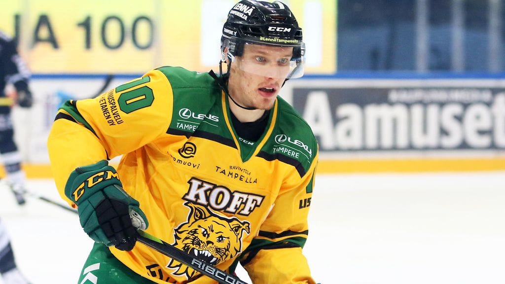 Eemeli Suomi vahvistaa Leijonia.
