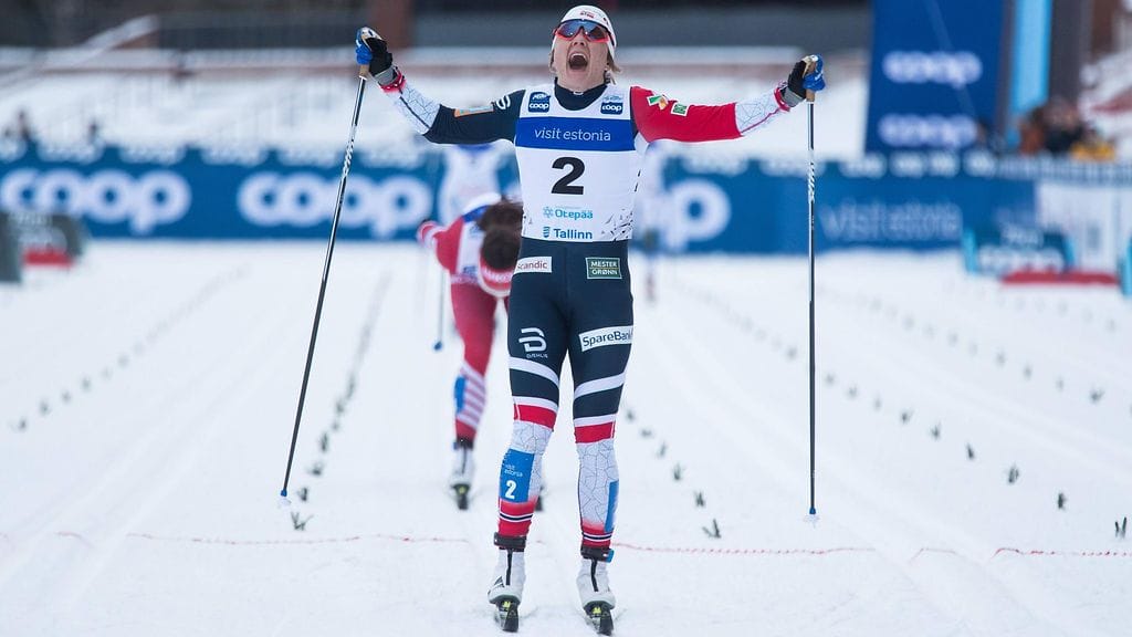 Maiken Caspersen Falla on hallinnut Lahden sprinttikilpailuja.