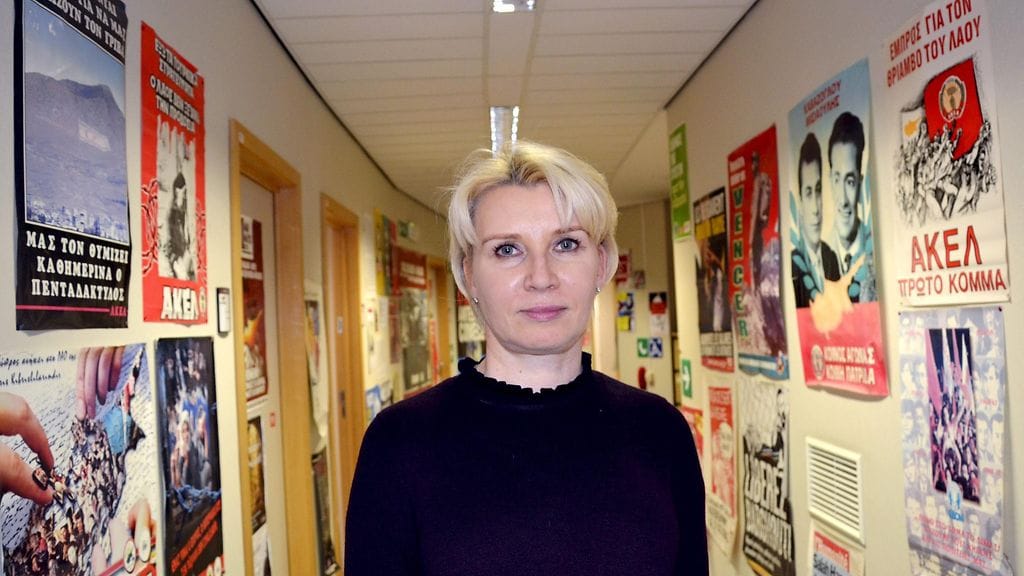 Europarlamentin vasemmistoryhmän GUE/NGL pääsihteeri Sanna Lepola.