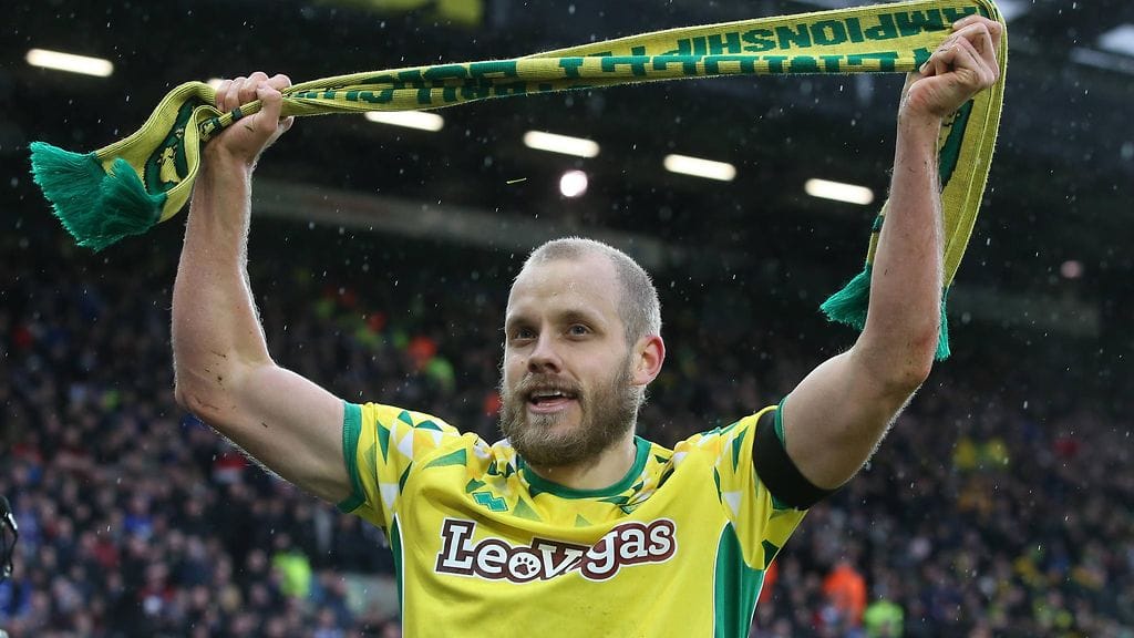 Teemu Pukki iski kauden 20. maalinsa ottelussa Ipswichiä vastaan.