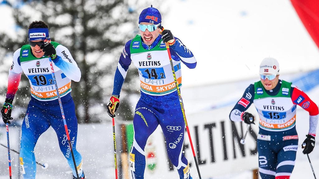 Viime vuonna Salpausselän kisoissa riitti lunta.