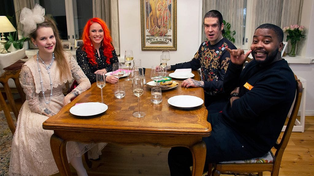 Neljän tähden illallinen -ohjelmassa vieraina nähdään ensimmäisellä viikolla Vici 'Seksikäs Suklaa' Konssi, toimittaja Ina Mikkola, juontaja Kristoffer Ignatius sekä laulaja Petra Gargano.