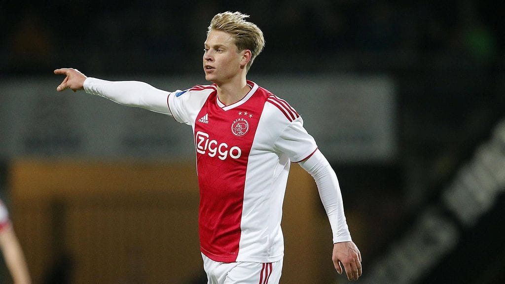 Frenkie de Jongin puuttuminen keskiviikkona olisi Ajaxille massiivinen menetys.