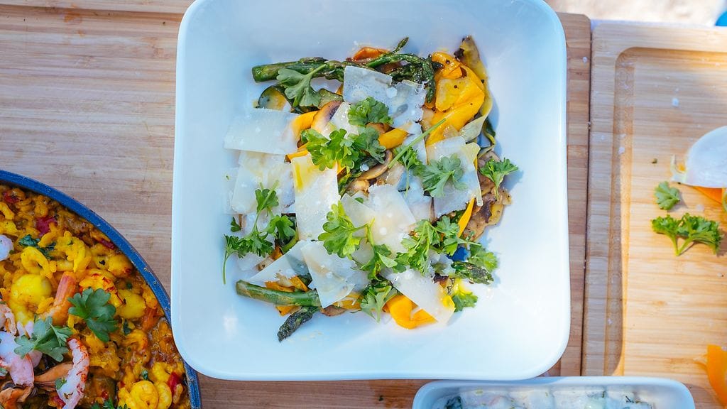 Kaappaus keittiössä jakso 2 Kesäkurpitsapasta