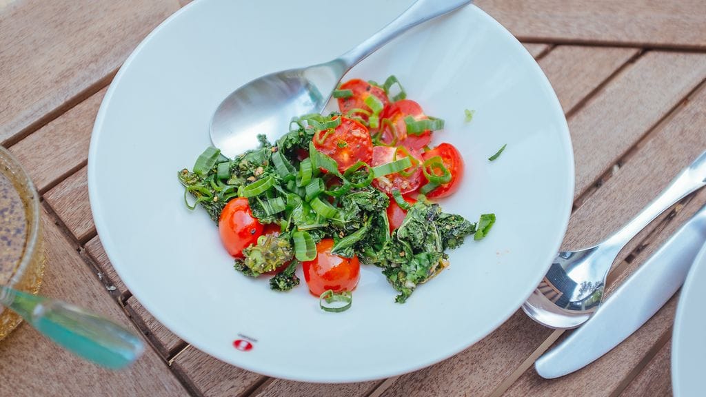 Kaappaus keittiössä jakso 2 Lehtikaalipaistos