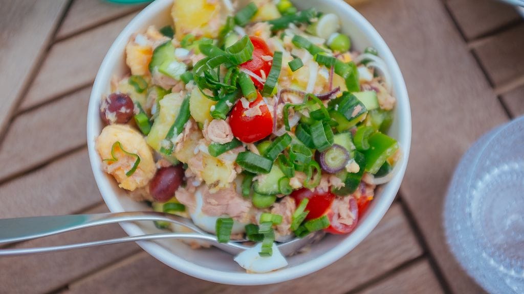 Kaappaus keittiössä jakso 2 Nizzansalaatti