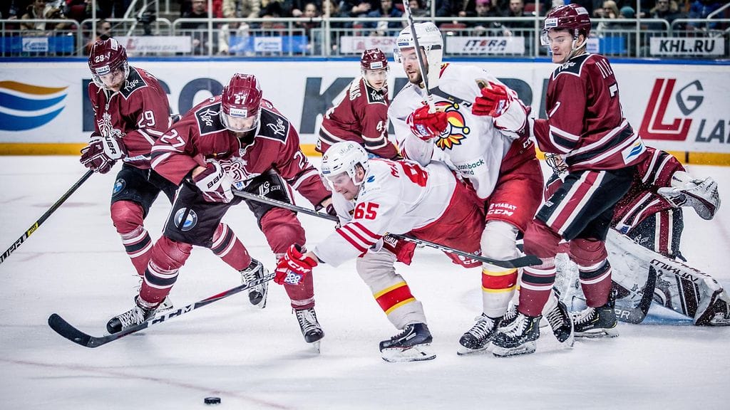 Jokerit taipui Dinamo Riian vieraana.