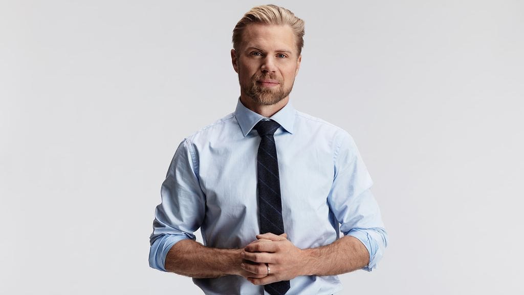 Sean Bergenheim on ehdolla eduskuntavaaleissa Rkp:n listoilla.