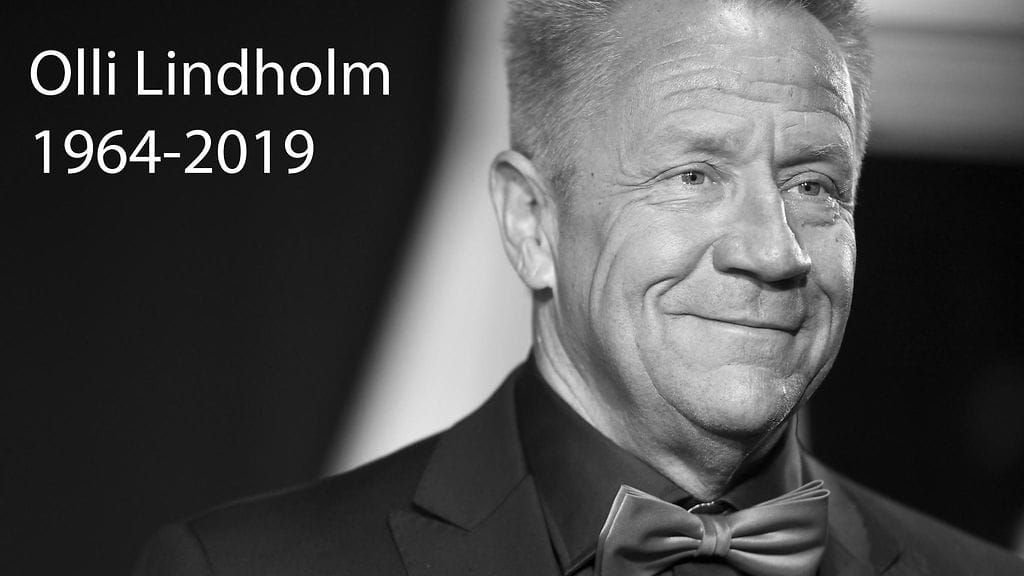 Olli Lindholm menehtyi sairaskohtaukseen.