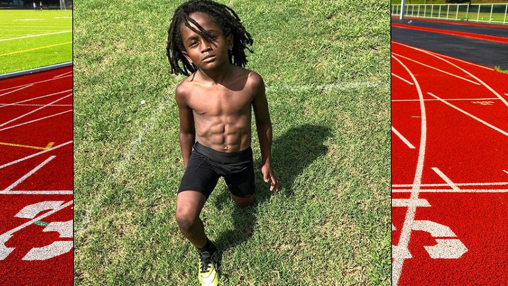 Rudolph Ingram tunnetaan poikkeuksellisen nopeana ja monilahjakkaana 7-vuotiaana urheilijanalkuna.