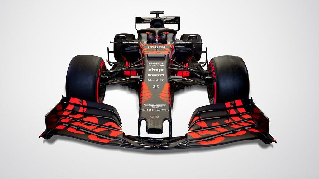 Red Bullin uudessa autossa on uudenlainen ilmanotto.