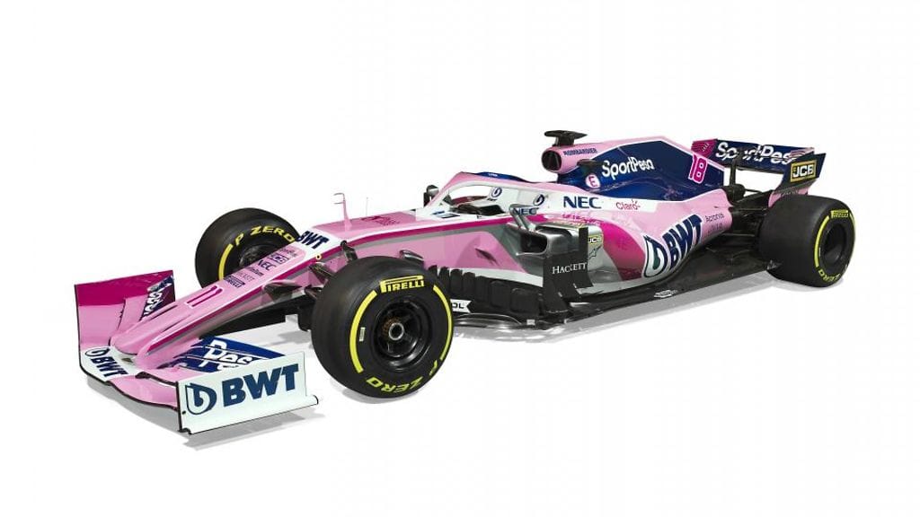 Racingin Pointin ensi kauden auton väritys.