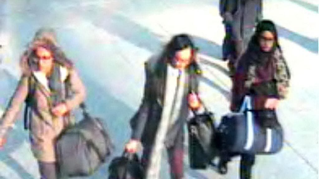 Shamima Begum, Amira Abase ja Kadiza Sultana