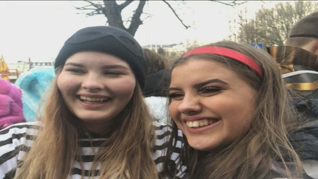 PHKY:N abit Hilkka ja Jasmin sanoivat, että koulua ja sen ihmisiä tulee ikävä.