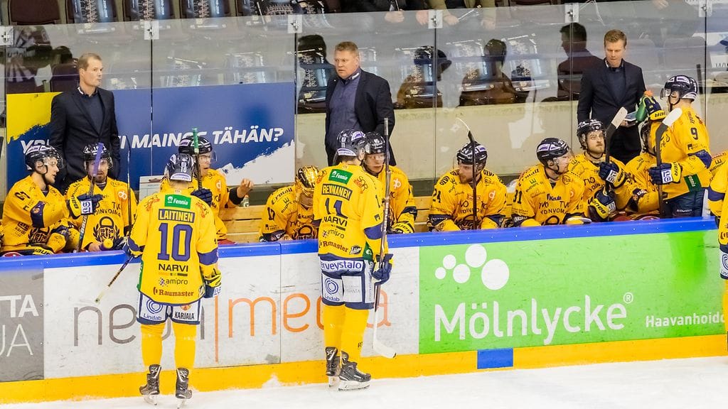 Lukko voitti Kärpät Raumalla. Arkistokuva.