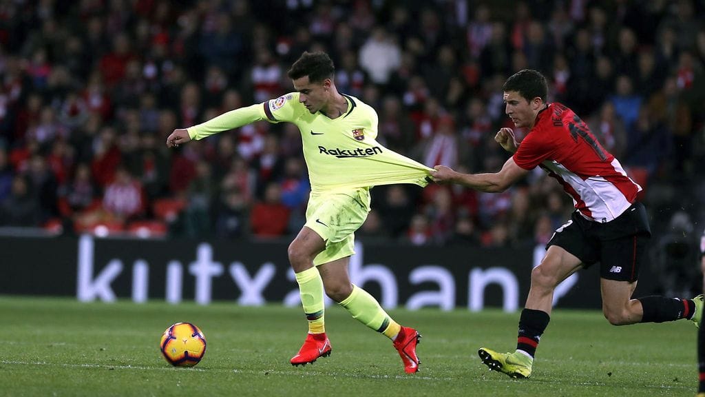 Coutinho on osunut 14 La Liga -ottelussa tällä kaudella neljä kertaa.