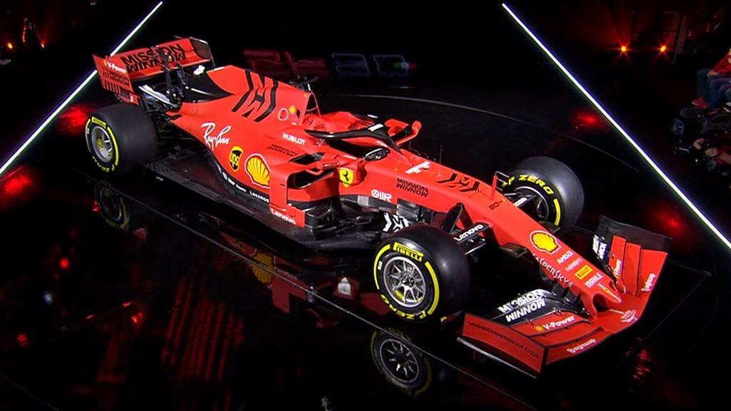 Tässä on uusi Ferrarin SF90-auto.