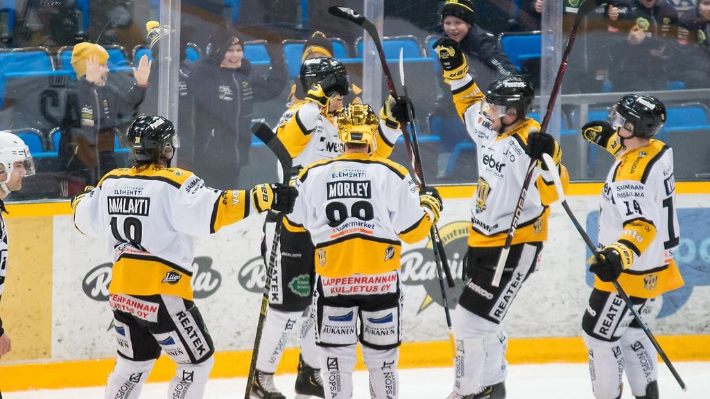 SaiPa mätti neljä maalia avauserässä Sportia vastaan.