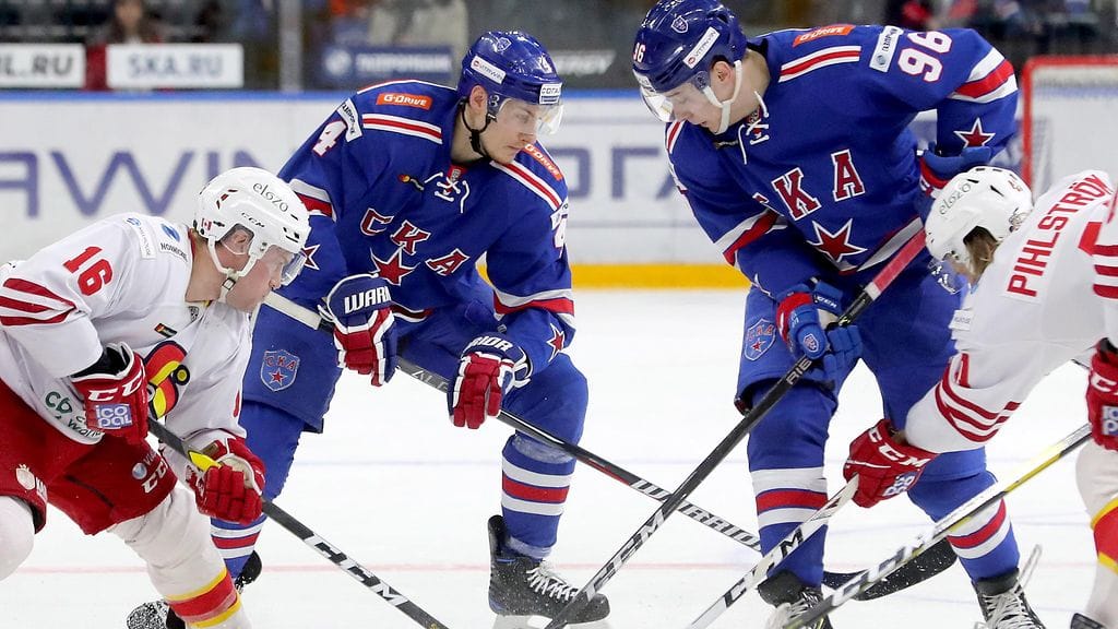 Helsingin Jokerit kärsi 5-2 vierastappion Pietarin SKA:lle.