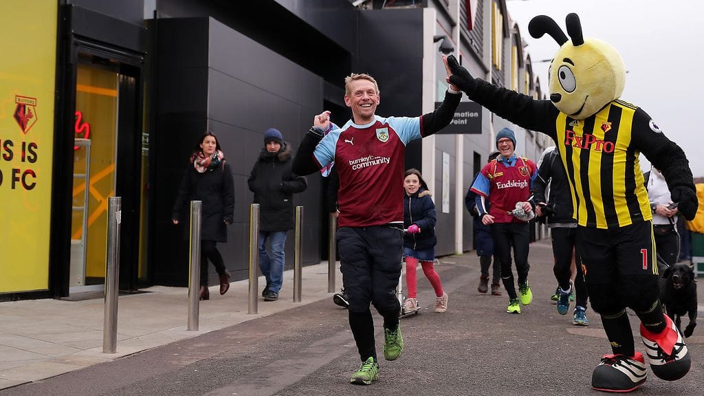 Scott Cunliffe saapumassa Watford-vierasotteluun 19. tammikuuta.