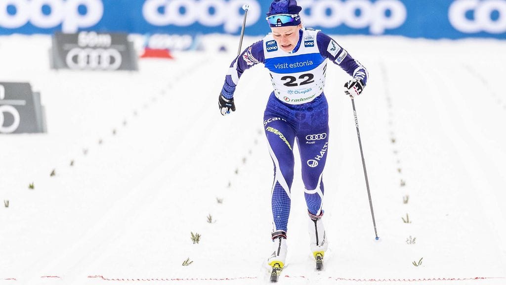 Anne Kyllönen oli paras suomalaisnainen Italian Cognessa maailmancupin sprinttikisassa.