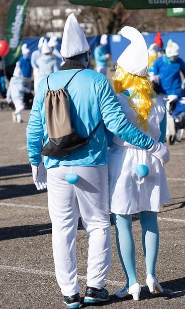 Lehtikuva Saksa smurffit