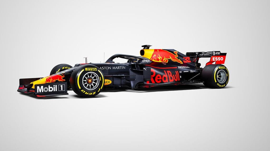 Red Bullin kauden 2019 auto.