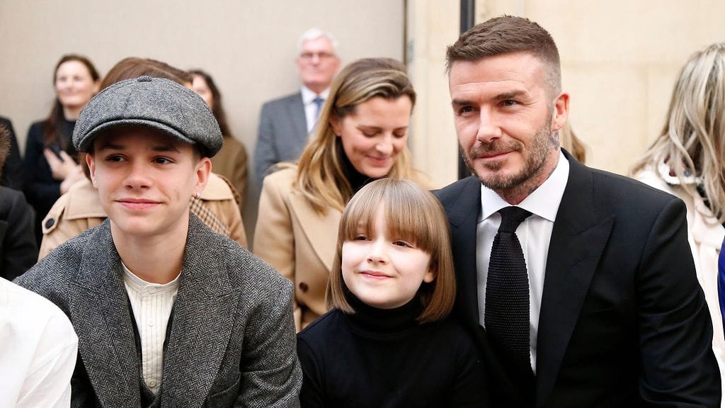 David Beckham huomasi yllättävän yhtäläisyyden tyttärensä ja Voguen muotigurun välillä.