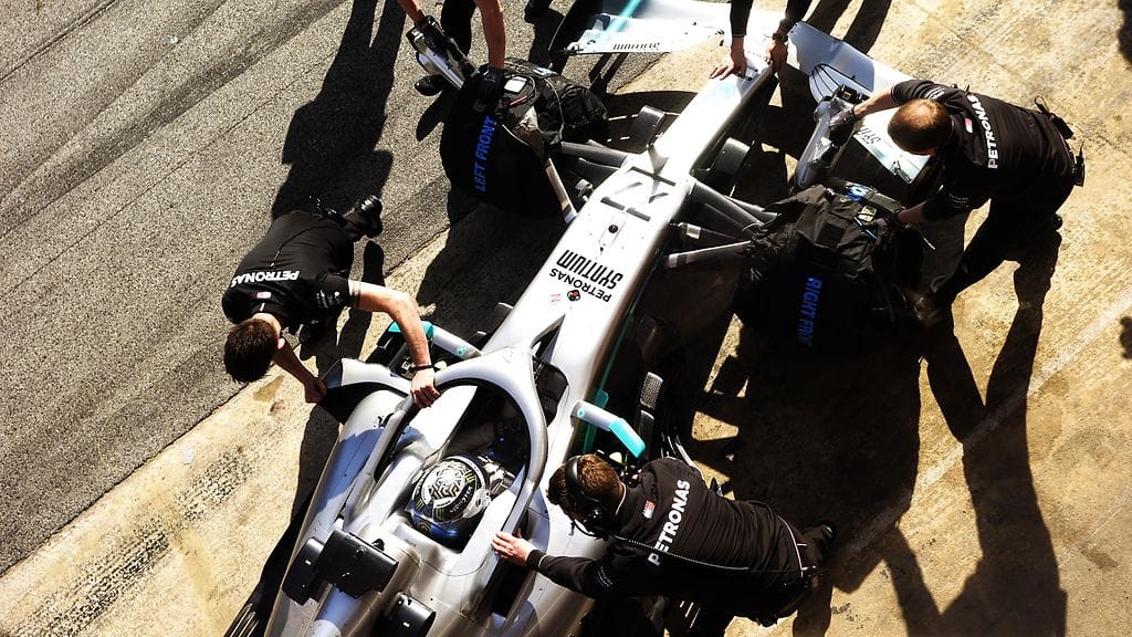 F1-testit käynnistyivät Espanjan Barcelonassa.